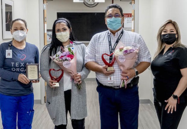 Texas Organ Sharing Alliance Recognizes Two South Texas Health System McAllen Employees