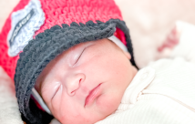 Baby Julieta with her halloween hat from STHS
