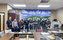 STHS Staff and EMS Providers Posing during the Outreach Program